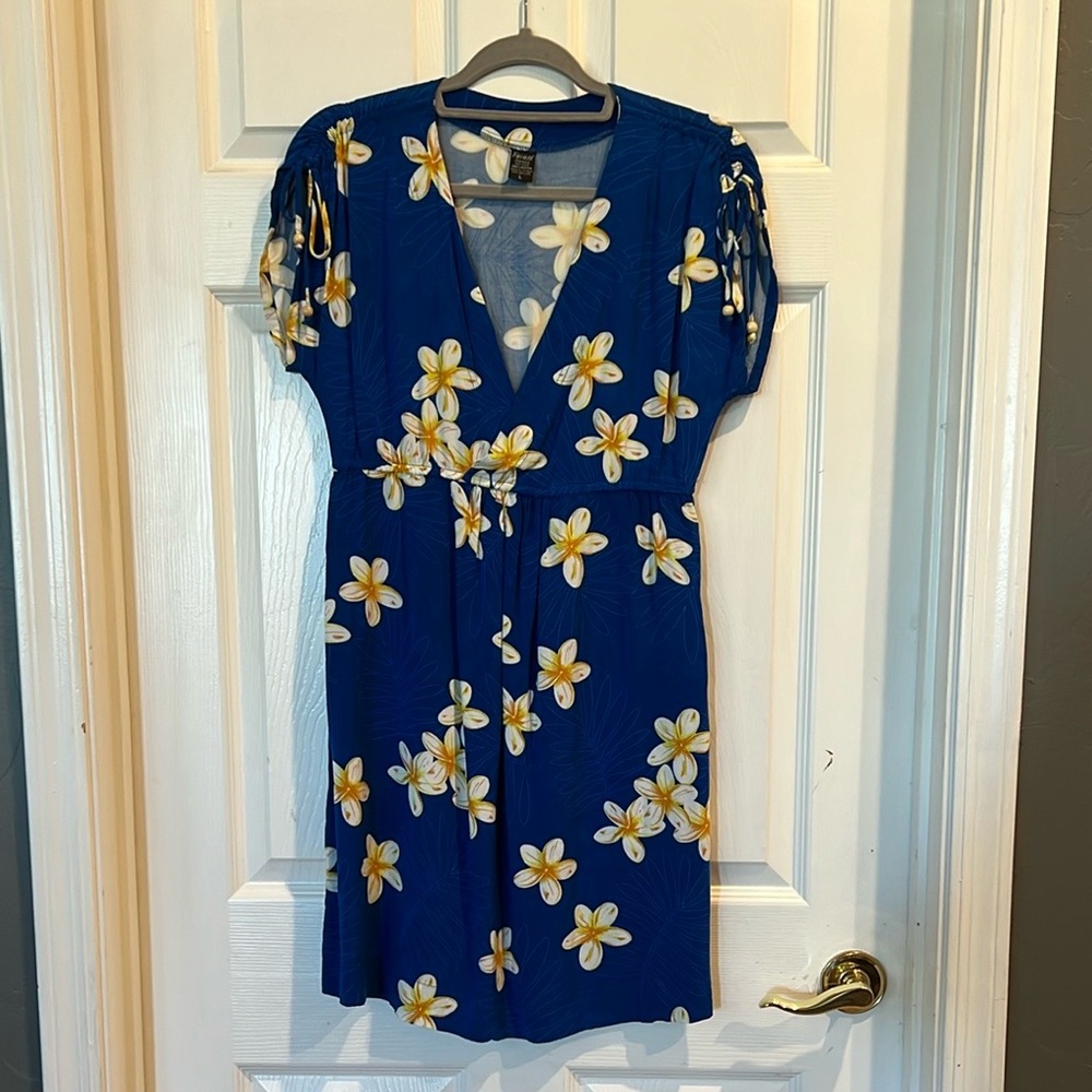 FAVANT Hawaii Tropical Floral Mini Dress